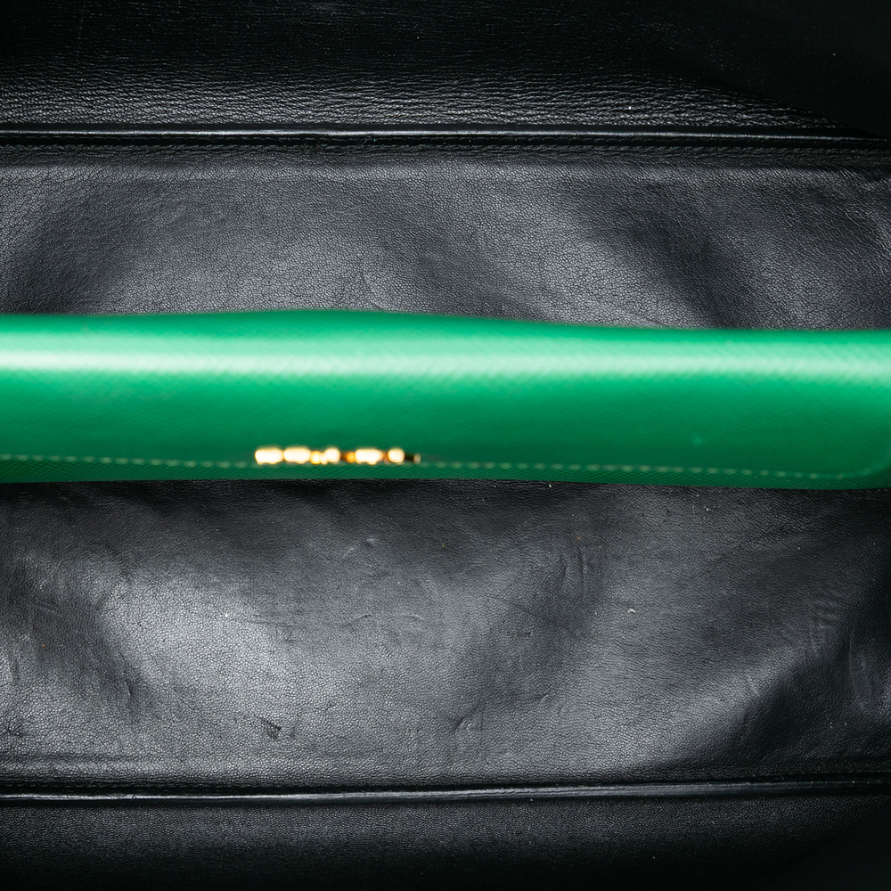 Pre-Loved Prada Medium Saffiano Cuir Double Satchel - Picture 4 of 6